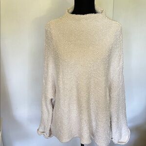Free People Oversized Funnel Neck Sweater